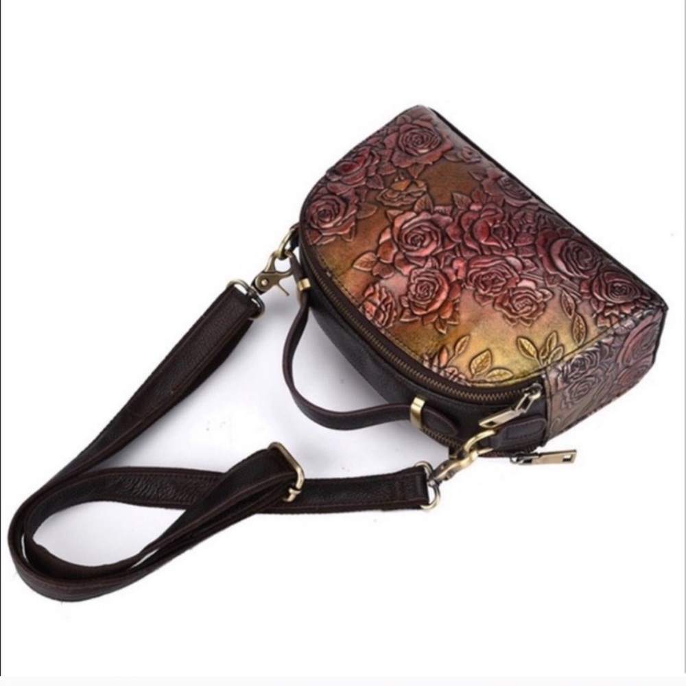 GOLDEN FLORAL BAG - Picture 3 of 12